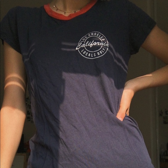 Brandy Melville Tops - Brandy Melville Malibu Locals Only T Shirt